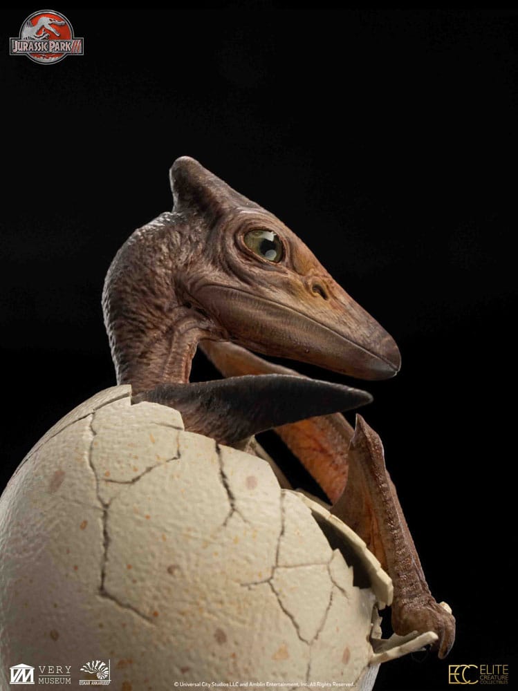 Jurassic Park III ECC Elite Creature Line Figur Kläckande Pterosaur 16 cm