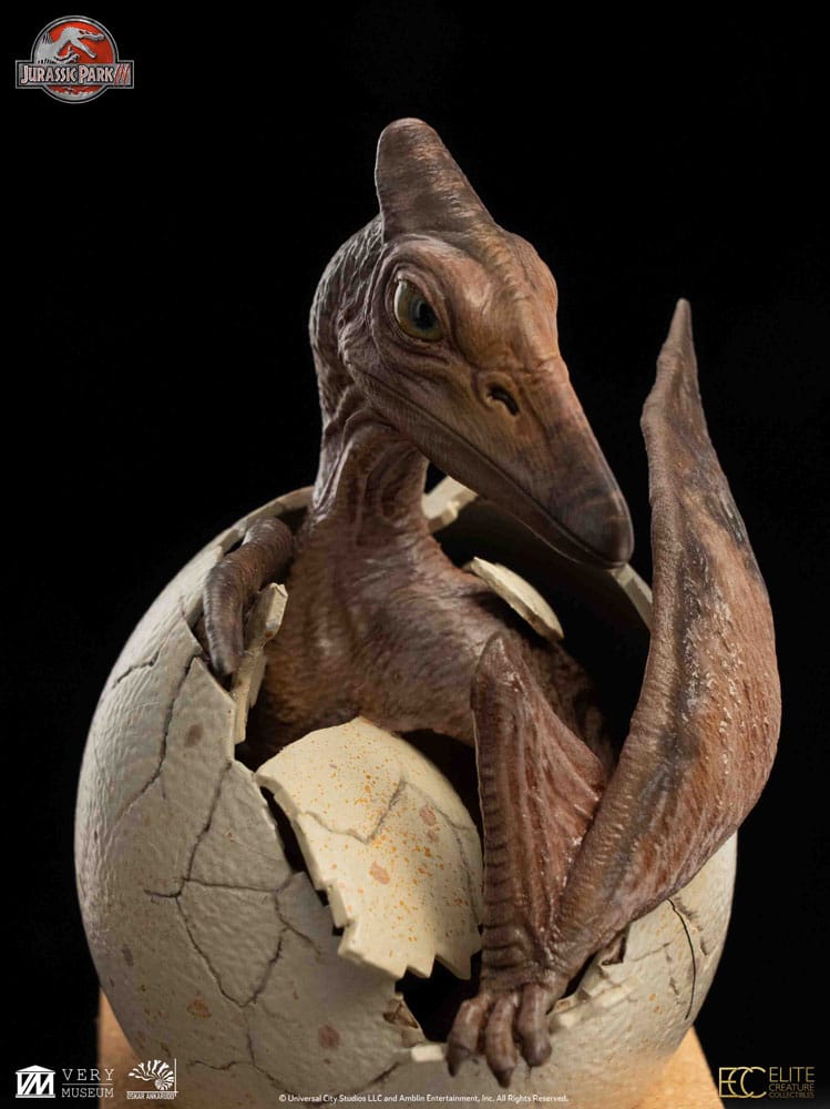Jurassic Park III ECC Elite Creature Line Figur Kläckande Pterosaur 16 cm