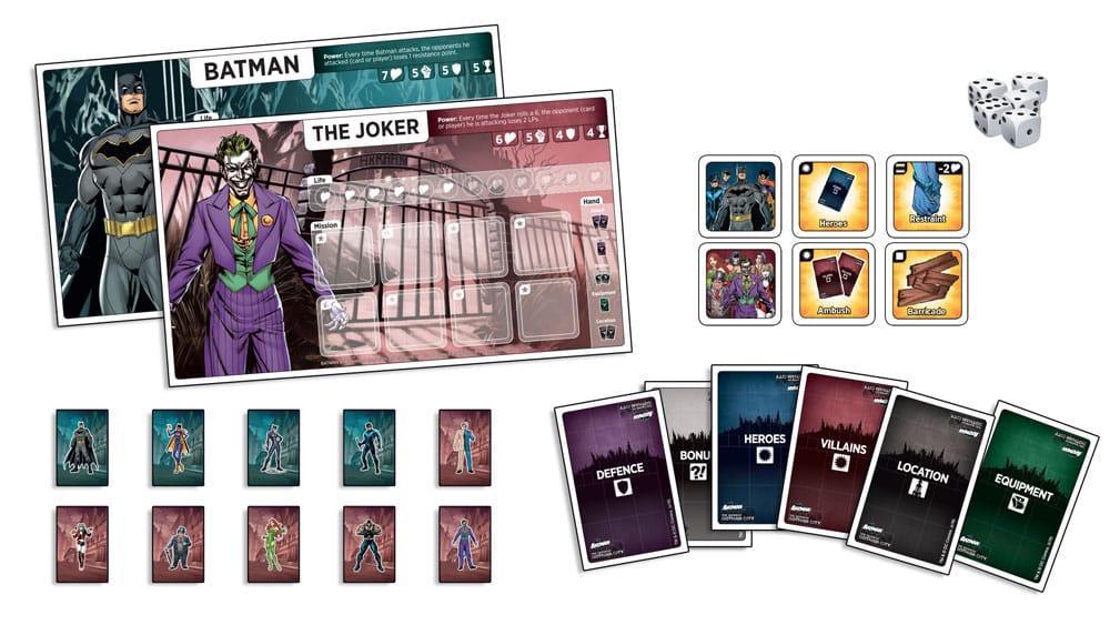 DC Comics Brädspel Batman: Räddaren av Gotham City - Engelsk Version Topi Games