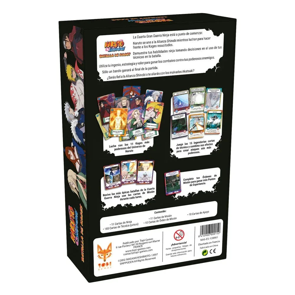 Naruto Card Game Kage Battle - Spansk Version Topi Games