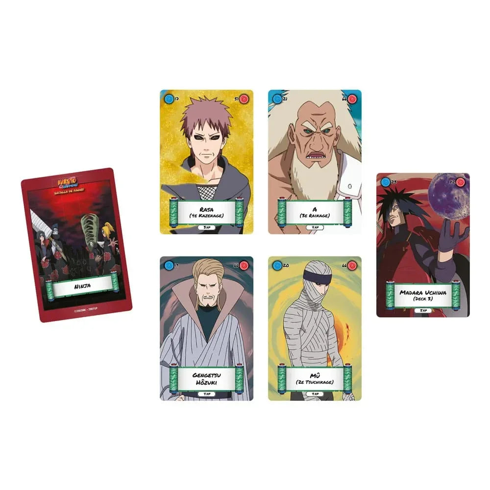 Naruto Card Game Kage Battle - Spansk Version Topi Games