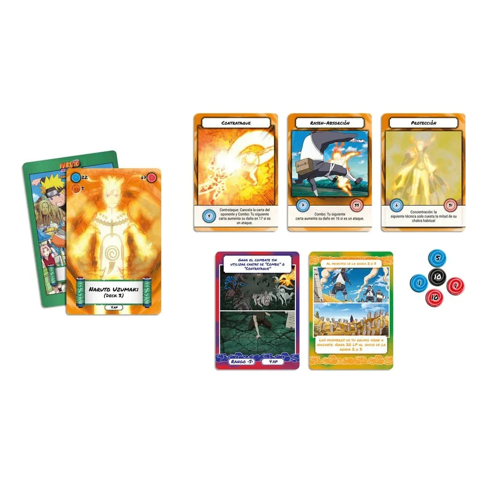 Naruto Card Game Kage Battle - Spansk Version Topi Games