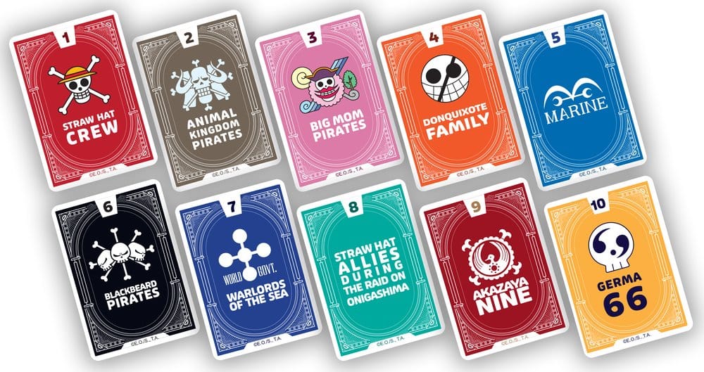 One Piece Brädspel Piratstrid – Engelska Versionen