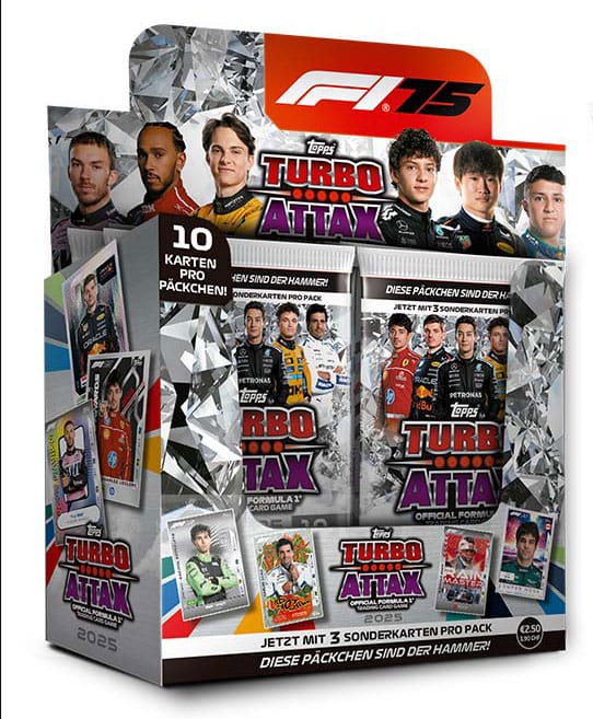 Formula 1 Turbo Attax TCG 2025 Booster Display (24) Topps/Merlin