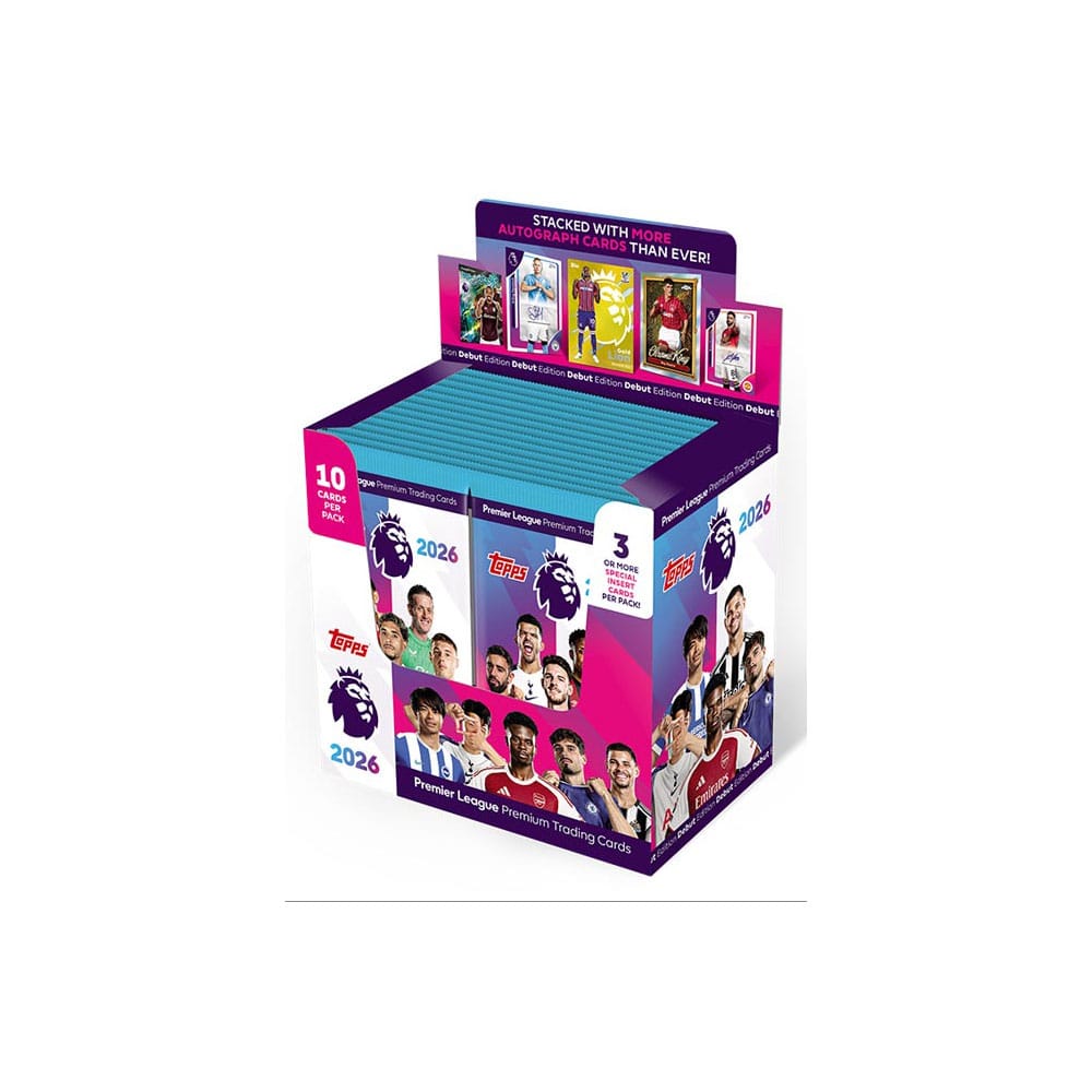 Premier League 2025/26 Trading Cards Booster Display (28) Topps/Merlin