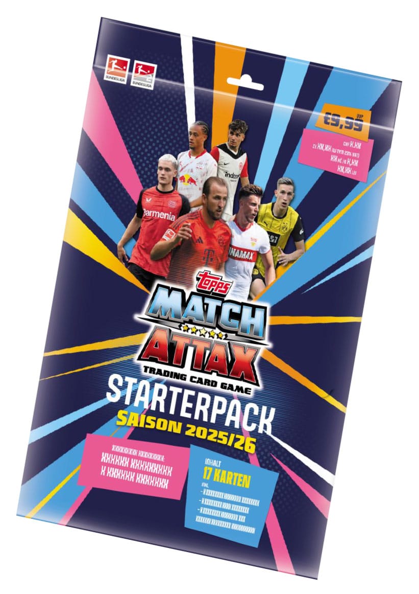 Bundesliga Match Attax Trading Cards 2025/26 Starter Pack Topps/Merlin