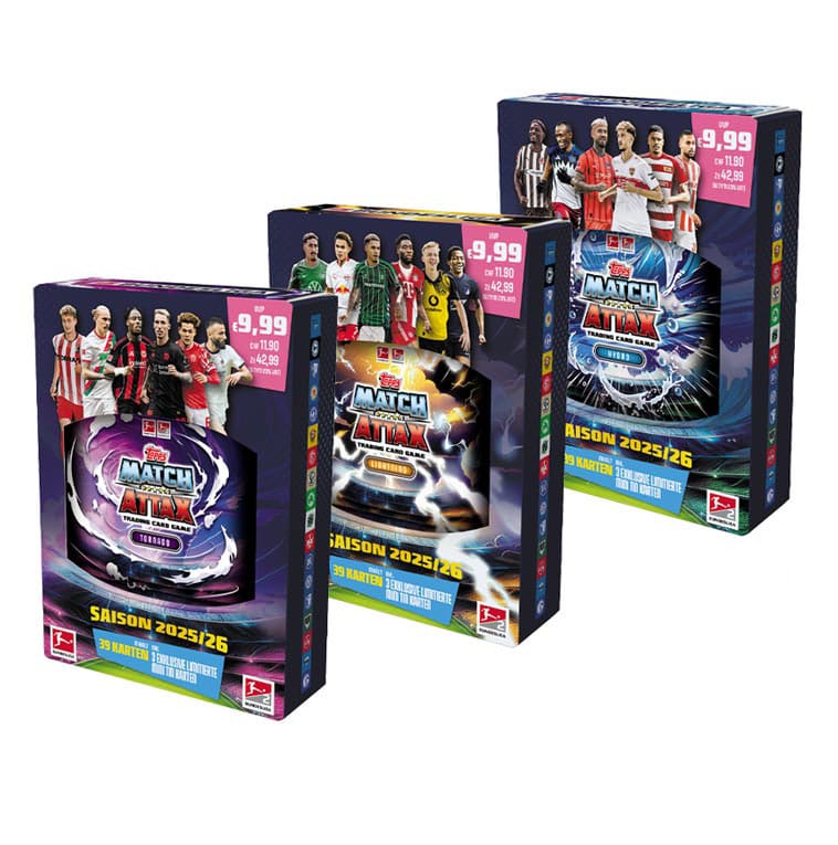 Bundesliga Match Attax Trading Cards 2025/26 Mini Tin Topps/Merlin