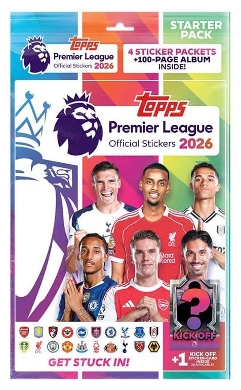 Premier League 2025/26 Klistermärkes Startpaket