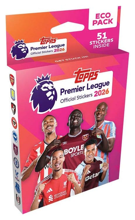 Premier League 2025/26 Klistermärkeskollektion Eco Pack