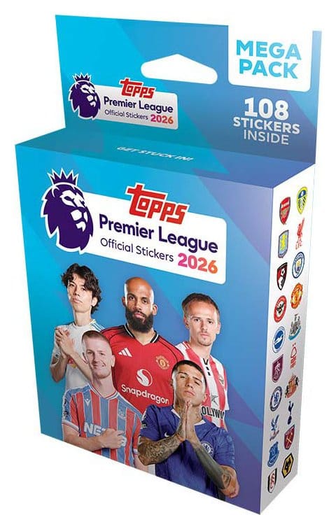 Premier League 2025/26 Klistermärkesamling Mega Pack
