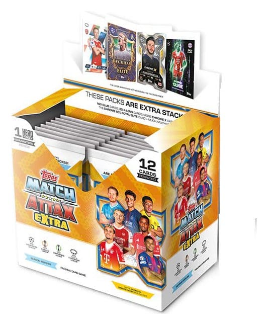 UEFA Champions League Match Attax Extra Samlekort 2025/26 Booster-display (32)