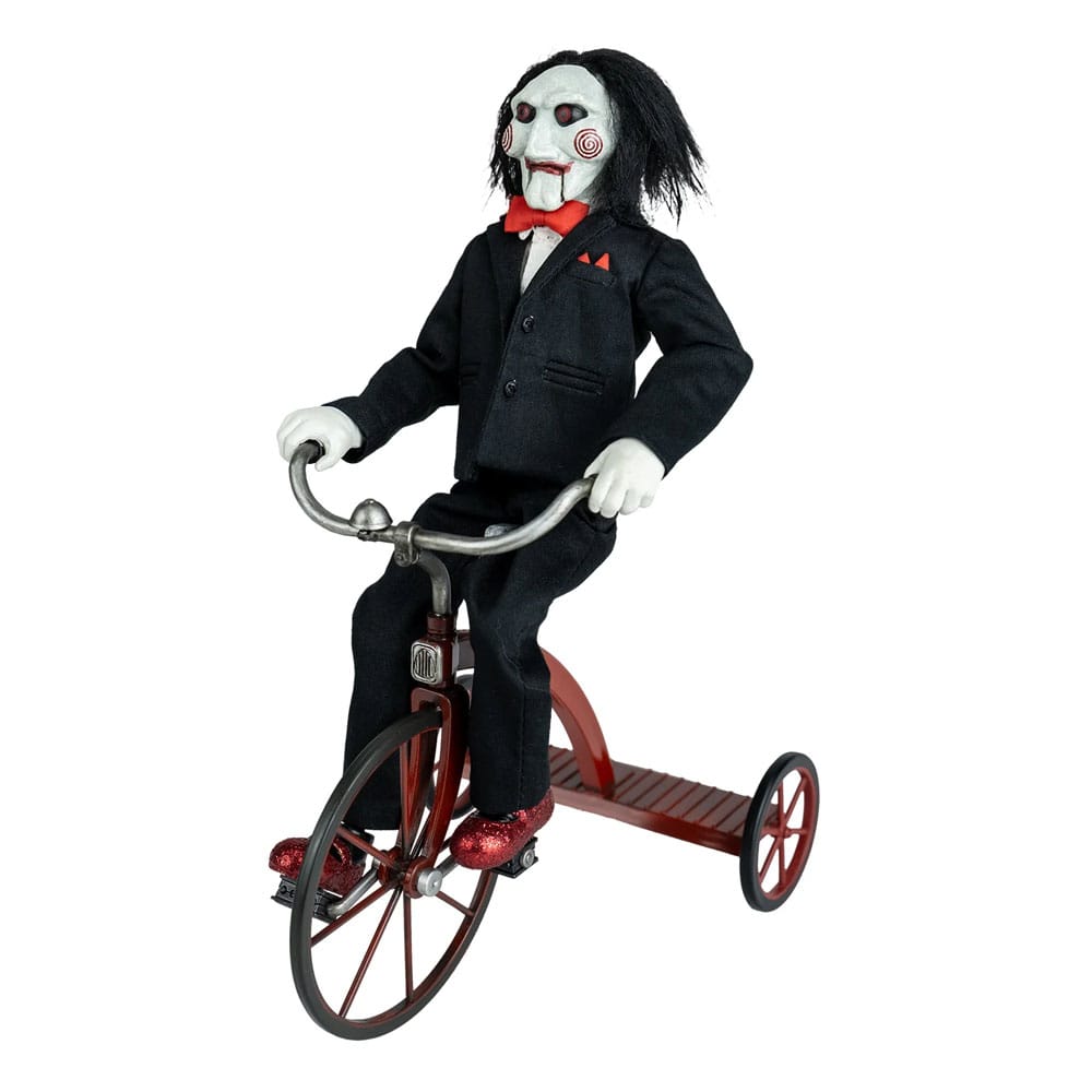 Saw Actionfigur 1/6 Billy the Puppet med Tricycle 18 cm Trick Or Treat Studios