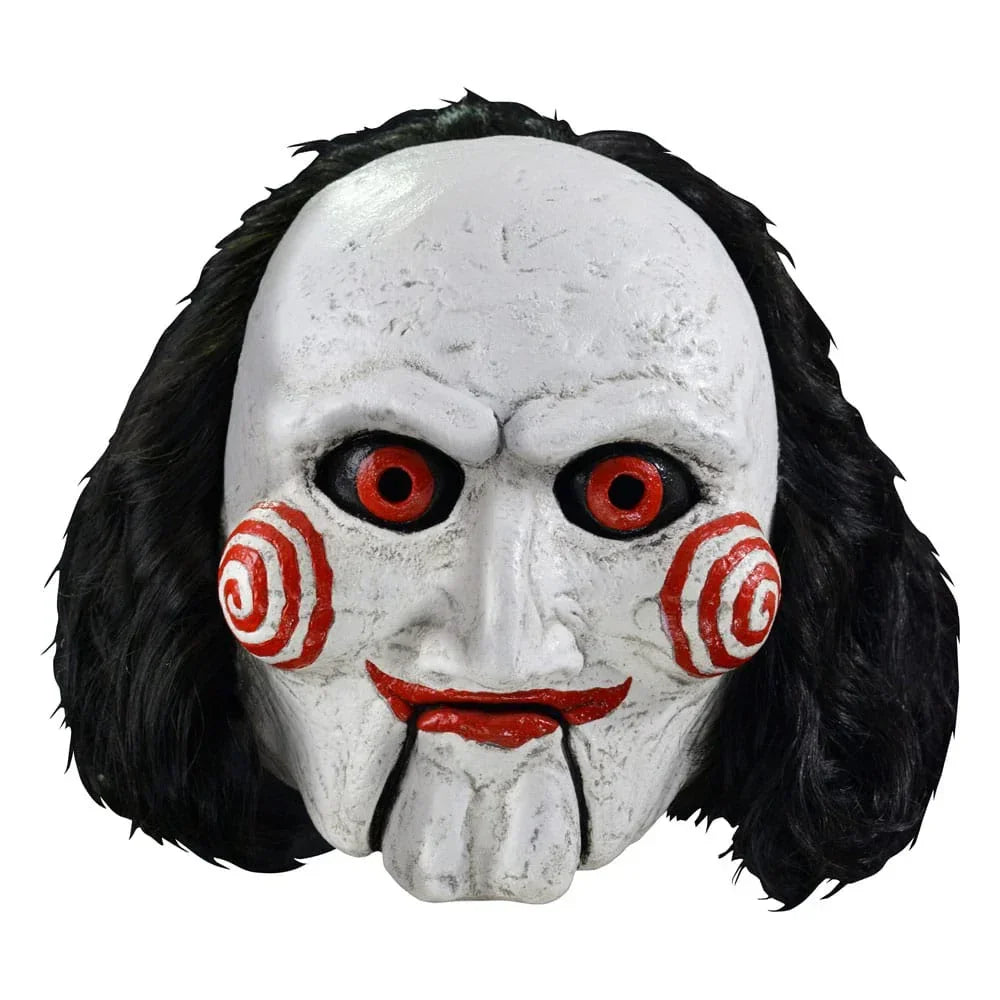 Saw Latex Mask Billy Puppet - Skrämmande Utseende för Halloween Trick Or Treat Studios