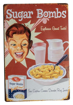 Fallout Metallskylt Sockerbomber