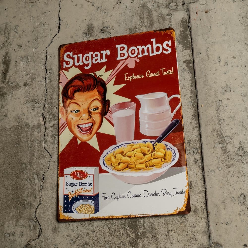 Fallout Metal Sign Sugar Bombs