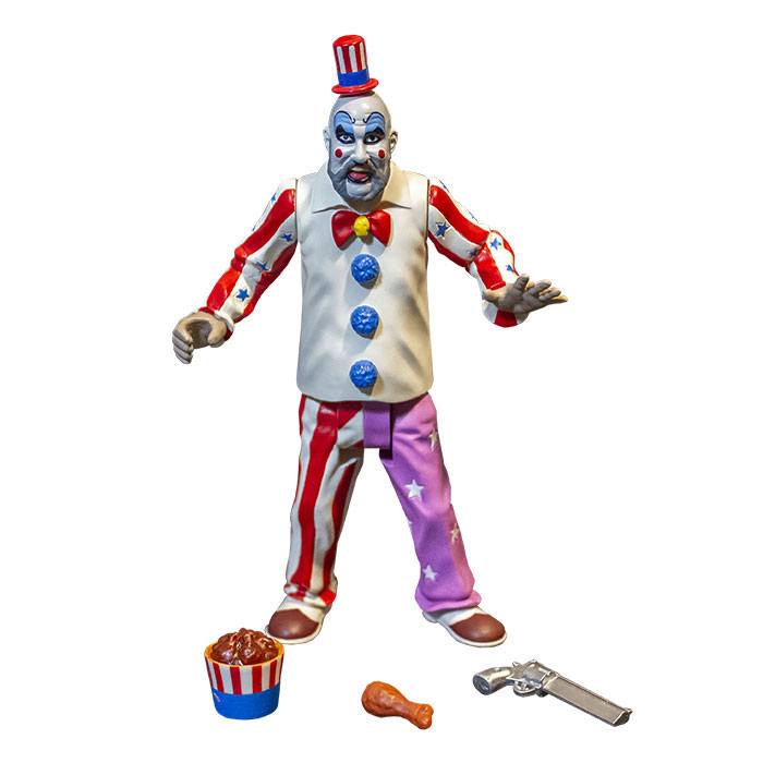 House of 1000 Corpses Actionfigur Fingerlickin' Pistoltacklande Kapten Spaulding 15 cm Trick Or Treat Studios