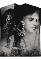 The Witcher T-shirt Geralt och Yennefer