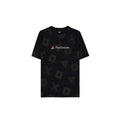 PlayStation T-Shirt Logo All Over Print Size M Difuzed