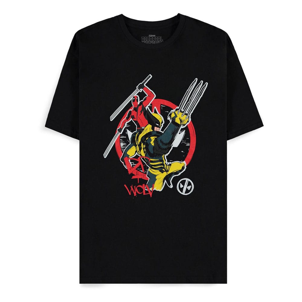 Deadpool T-Shirt DP+ Wolvie – Officiell T-shirt Difuzed