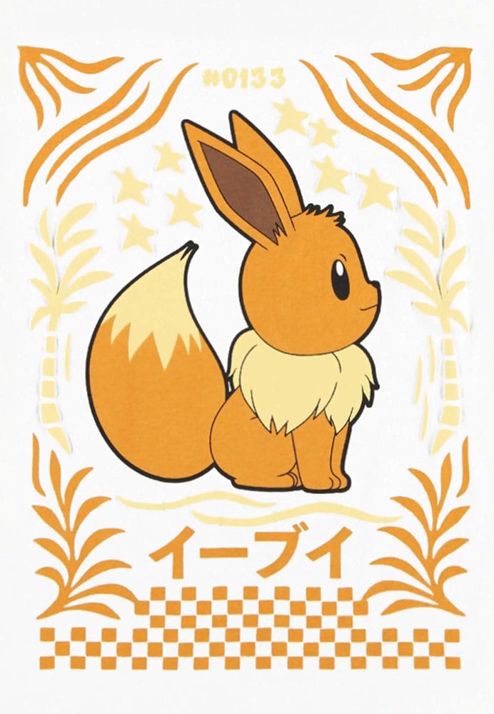 Pokémon T-shirt Eevee Storpocket XL - Officiell Licens Difuzed