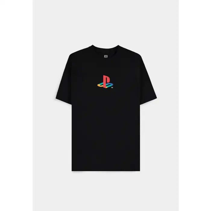 PlayStation T-Shirt med Bröstlogga Storlek XL Difuzed