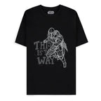 Star Wars The Mandalorian T-Shirt Mandalorian Size XL Difuzed