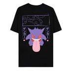 Pokémon T-Shirt Gengar Block – Officiell T-shirt med Gengar Motiv Difuzed