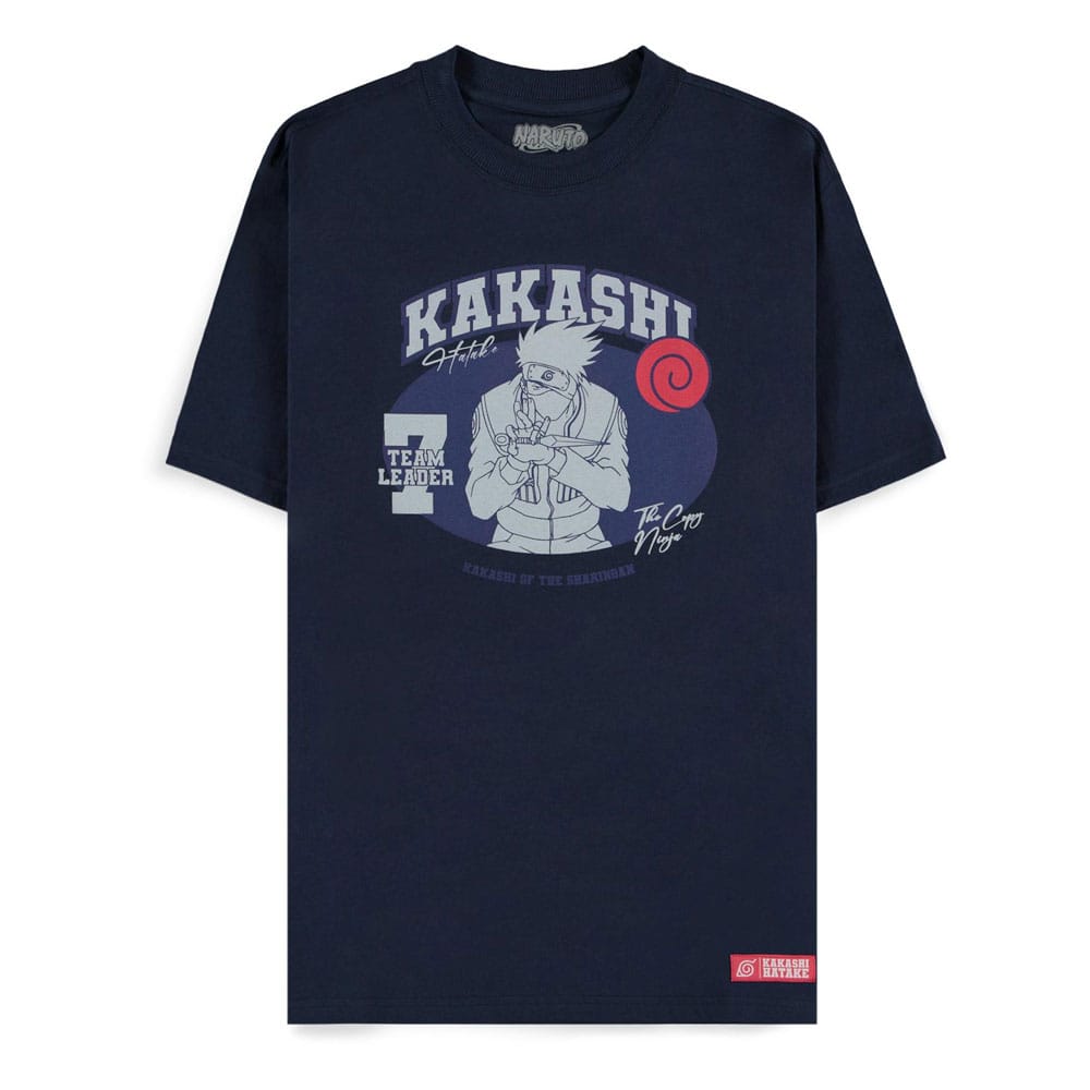 Naruto T-Shirt Kakashi (återvunnen) Storlek XL Difuzed