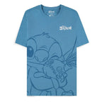 Lilo & Stitch T-Shirt Hugging Stitch - Officiell Licens Difuzed