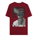 Chainsaw Man T-Shirt Smile Bordeaux Storlek L Difuzed