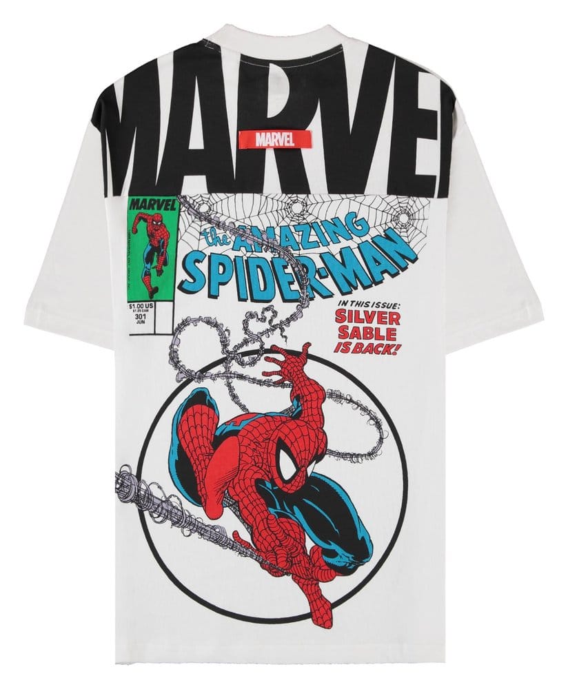 Marvel T-Shirt Spider Man Split Comic Storlek M