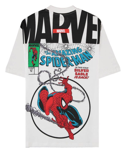 Marvel T-Shirt Spider Man Split Comic Storlek XL
