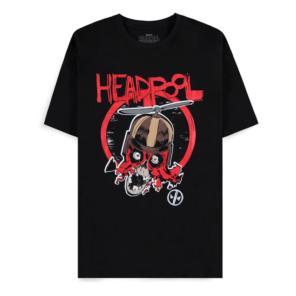 Deadpool T-Shirt HEADPOOL!! Storlek M Difuzed