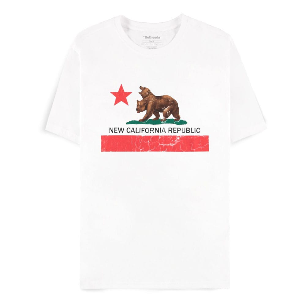 Fallout T-Shirt New California Republic - Officiell T-shirt i 100% Bomull Difuzed