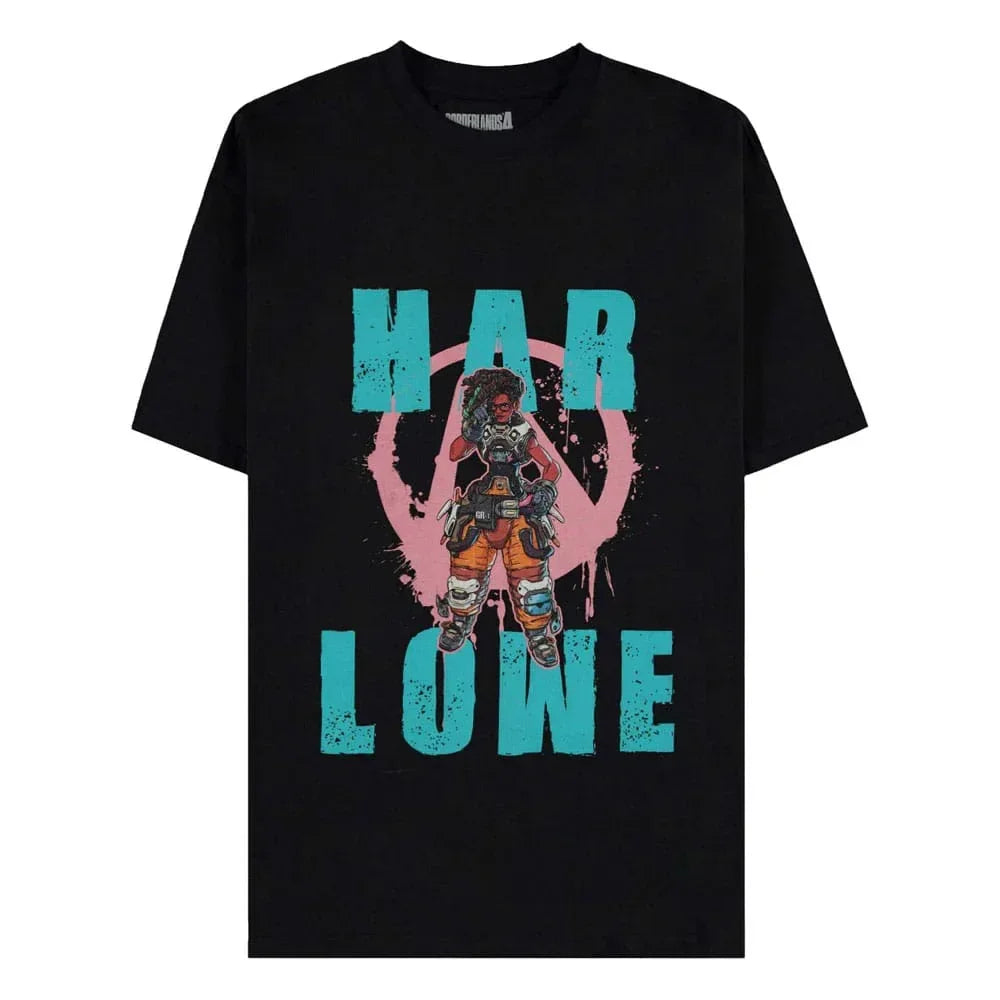 Borderlands 4 T-Shirt Harlowe - Officiell T-shirt för Fans Difuzed