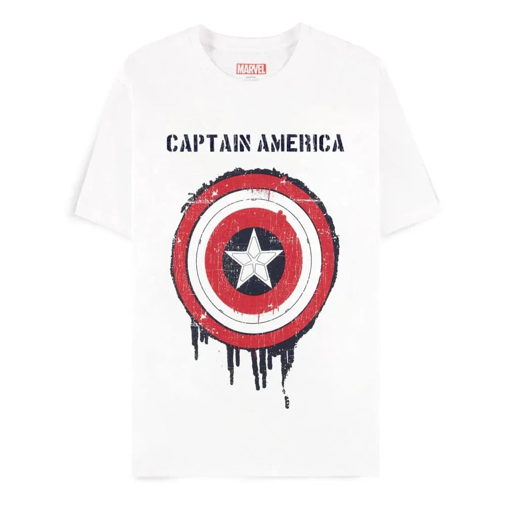 Captain America Brave New World T-Shirt - Shield Size S