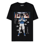 Naruto T-Shirt Sasuke för Män - Officiellt Licensierad Difuzed