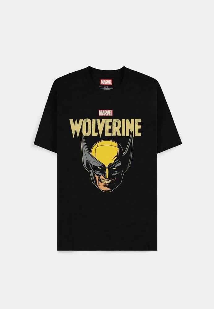 Marvel T-Shirt Wolverine Head Size S