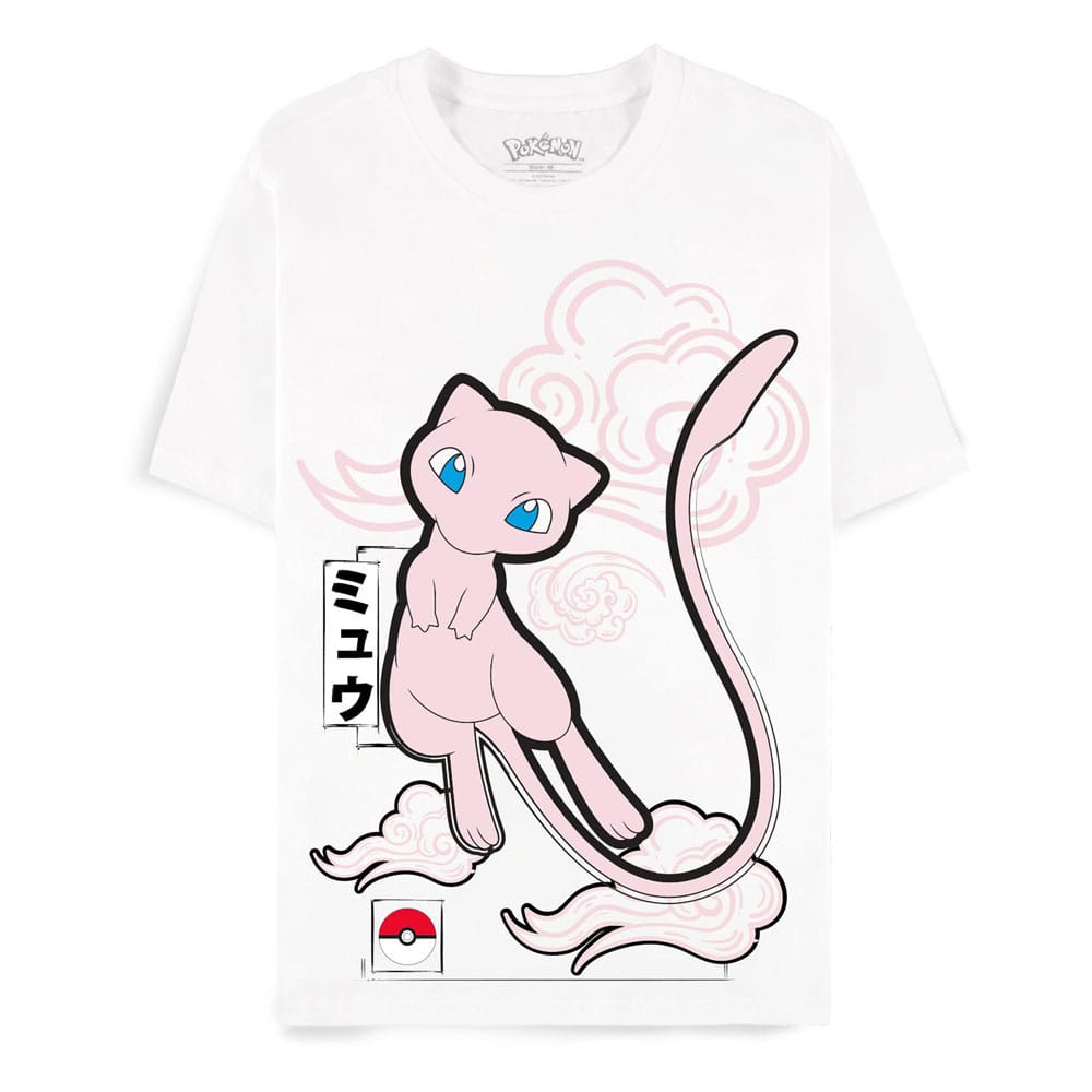 Pokémon T-Shirt Mew Size L Difuzed