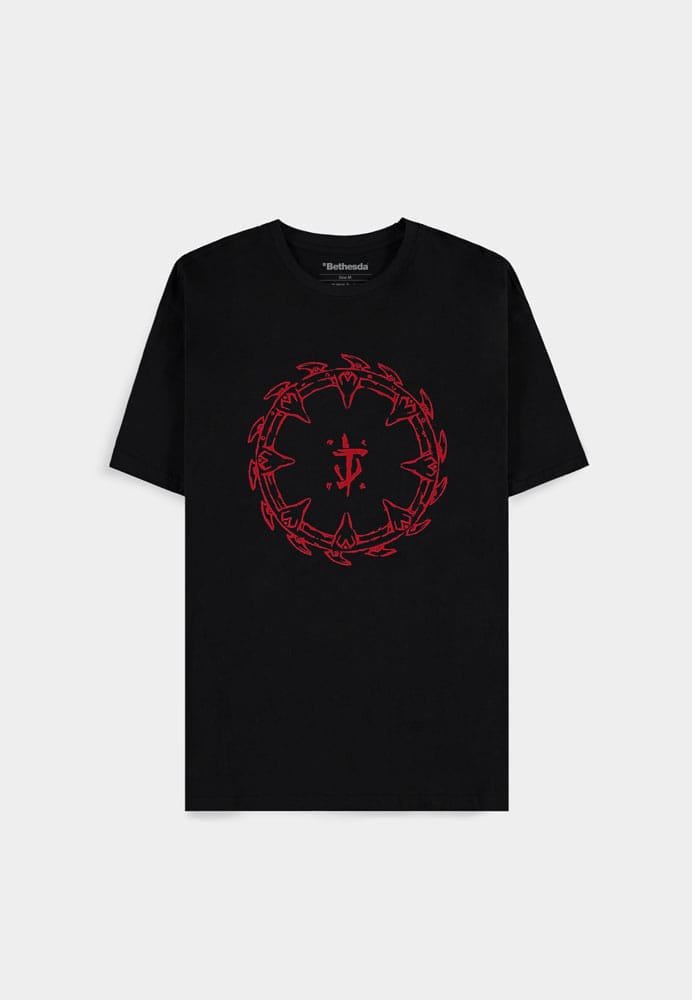 Doom T-shirt med Doom-symbol, Storlek M Difuzed