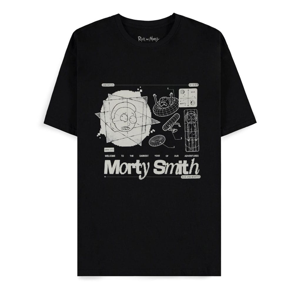 Rick & Morty T-Shirt Morty Smith Storlek M - Officiell Merch Difuzed
