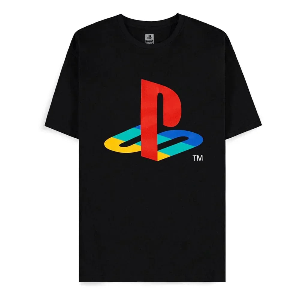 PlayStation T-Shirt Logo Black - Storlek S Difuzed