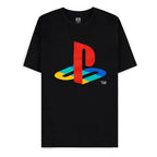 PlayStation T-Shirt Logo Black - Officiell T-Shirt med Logotyp Difuzed