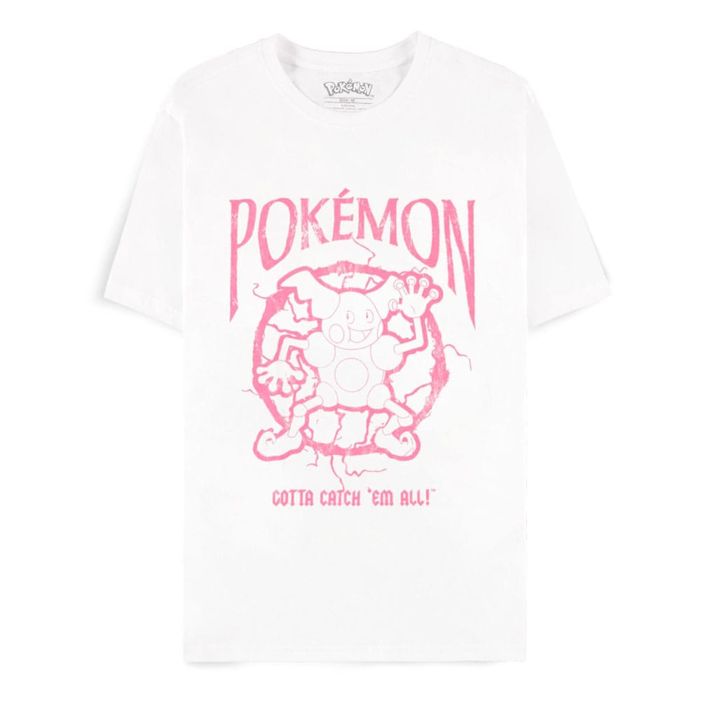 Pokémon T-Shirt Mr. Mime - Officiellt Licensierad T-shirt i 100% Bomull Difuzed