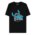 Lilo & Stitch T-shirt med Solglasögon Stl M Difuzed
