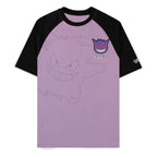 Pokémon T-Shirt Gengar - Officiell T-shirt i 100% Bomull Difuzed