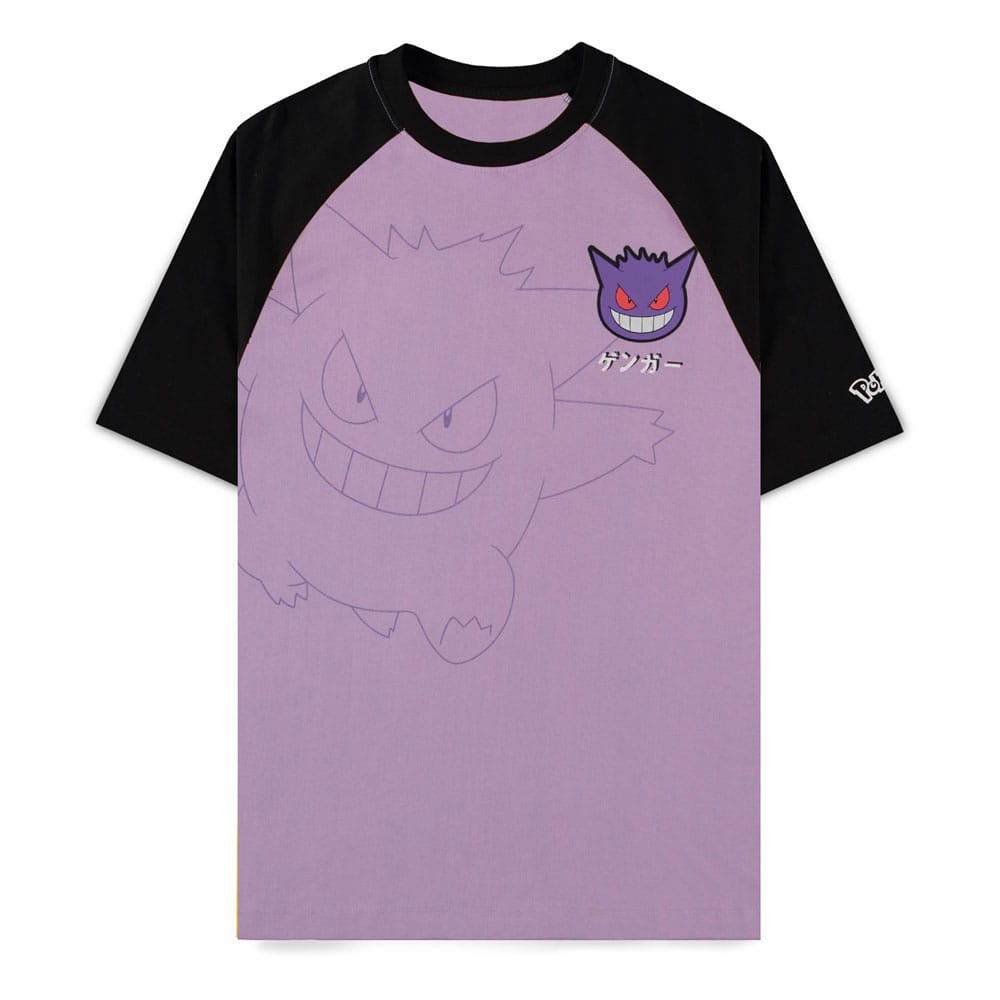 Pokémon T-Shirt Gengar - Officiell T-shirt i 100% Bomull Difuzed