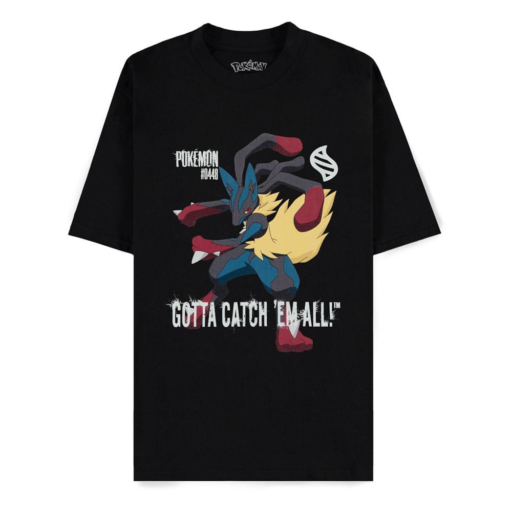 Pokémon Mega Evolutions T-Shirt Mega Lucario Gotta Catch Em All