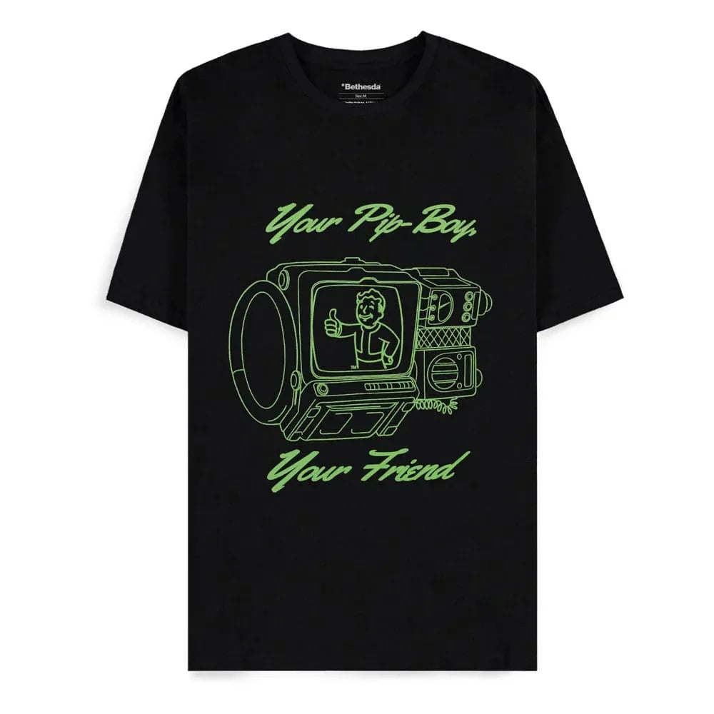 Fallout T-Shirt - Your Pip-boy Your Friend - Herrstorlek S Difuzed