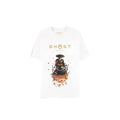 Ghost of Yotei T-Shirt Samurai White - Officiell T-shirt i 100% Bomull Difuzed